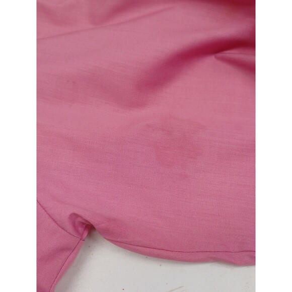 Vtg 70's Lancer of California Pink Never Need Ironing Shirt Long Sleeve Sz 16.2 - Picture 5 of 9